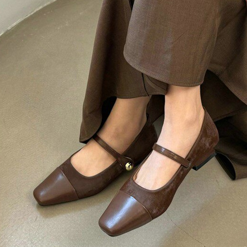 Womens Heels - メアリージェーンシューズ女性用エレガントチャンキーシューズドレスデザイナーシャローサンダルファッションローヒールウォーキングムヘールサパティーヤス
