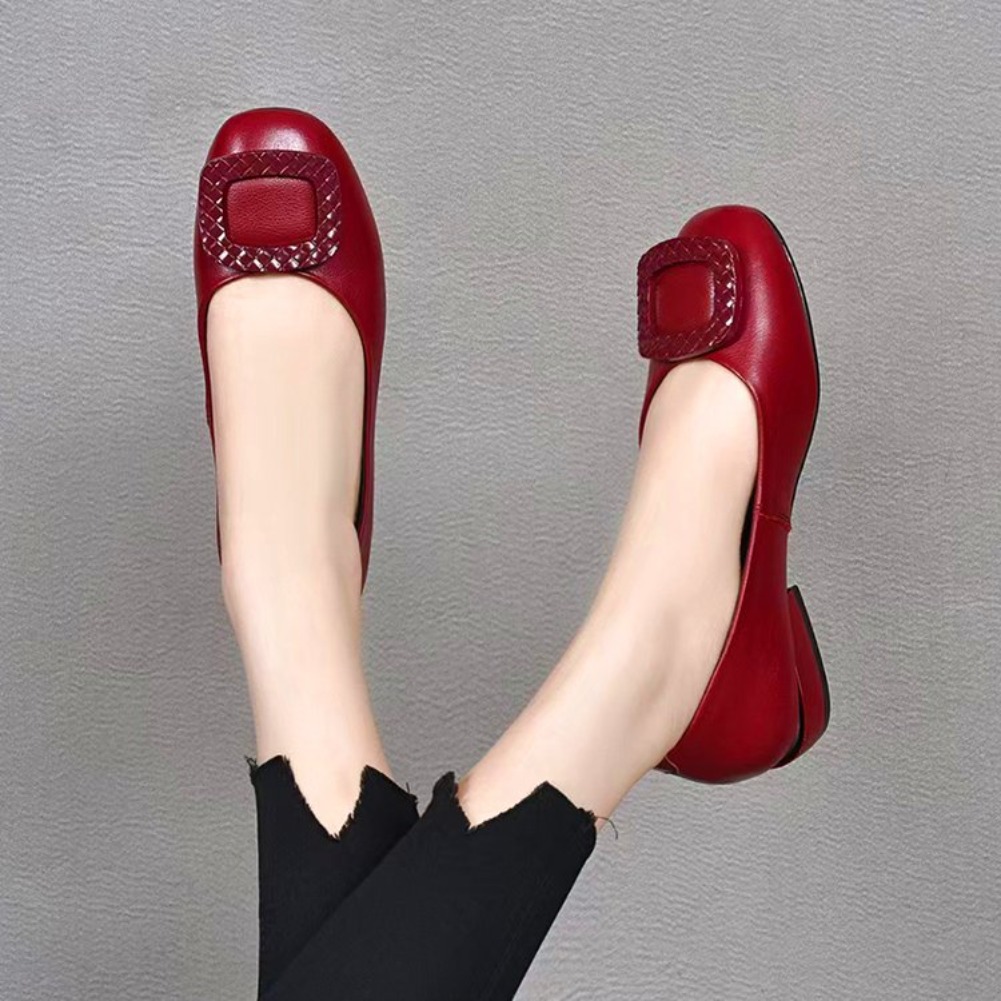 Womens Heels - 柔らかい革を使用した、牛腱革の柔らかいソールが特徴の、春・秋用の婦人革靴。お祝いの席や、夏の結婚式、宴会、母の日のプレゼントにも最適。