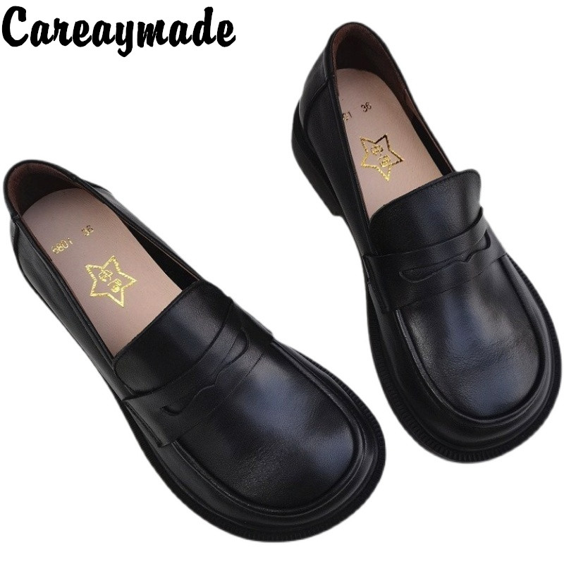 Cauaymade-カジュアルなオックスフォードの靴,男性用 - Womens Heels のレビューと価格