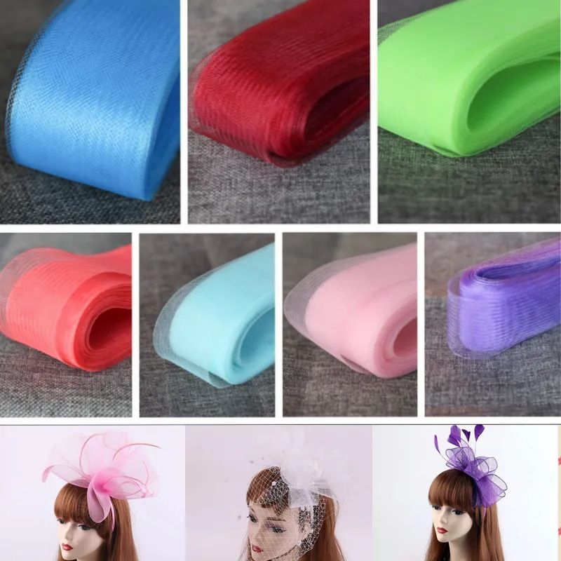 25/50/100/200ヤード硬質馬毛ブレードメッシュブレ - Wedding Dress のレビューと価格