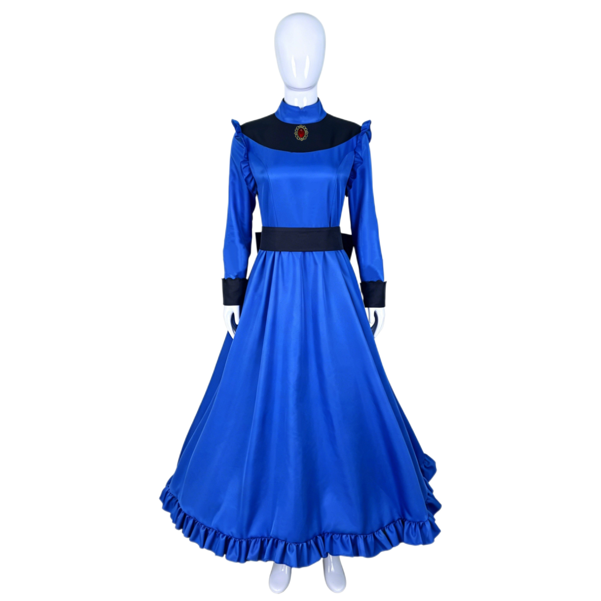 アニメゆばばコスプレ衣装ハロウィンパーティーヴィンテージビク - Evening Gown のレビューと価格